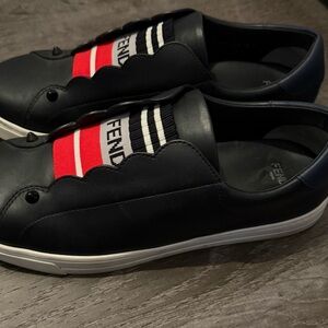 Fendi Women's Rockoko leather sneaker